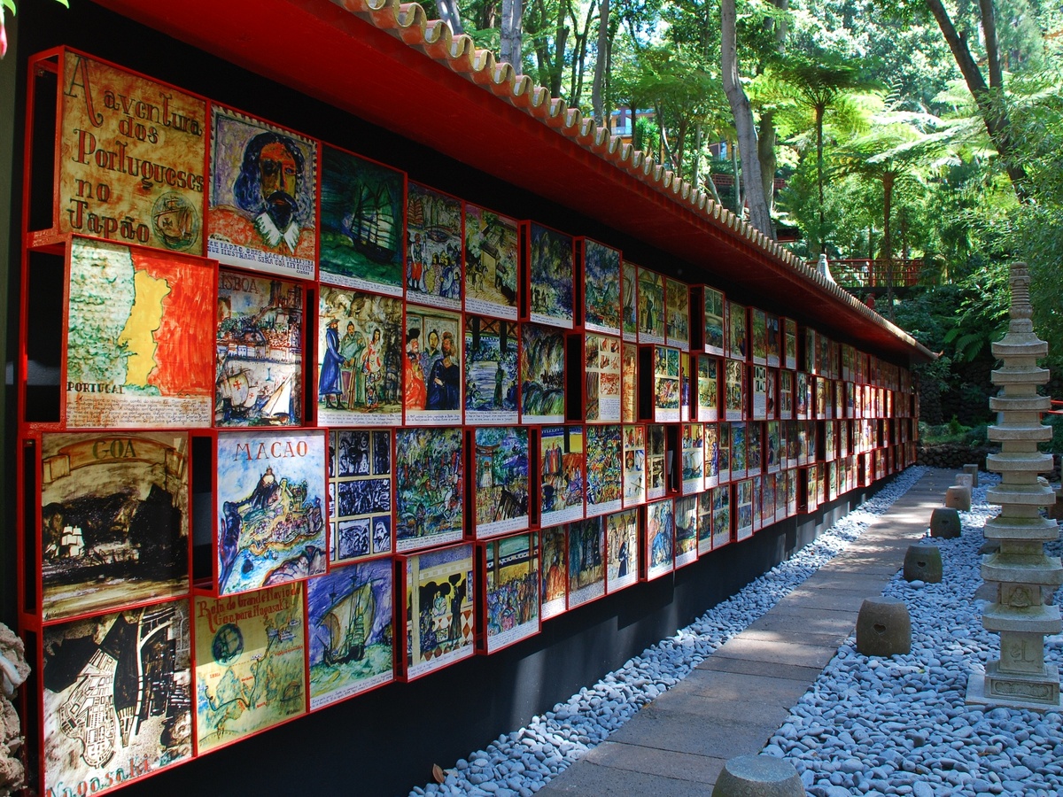 Azulejos Monte Palace Tropical Garden