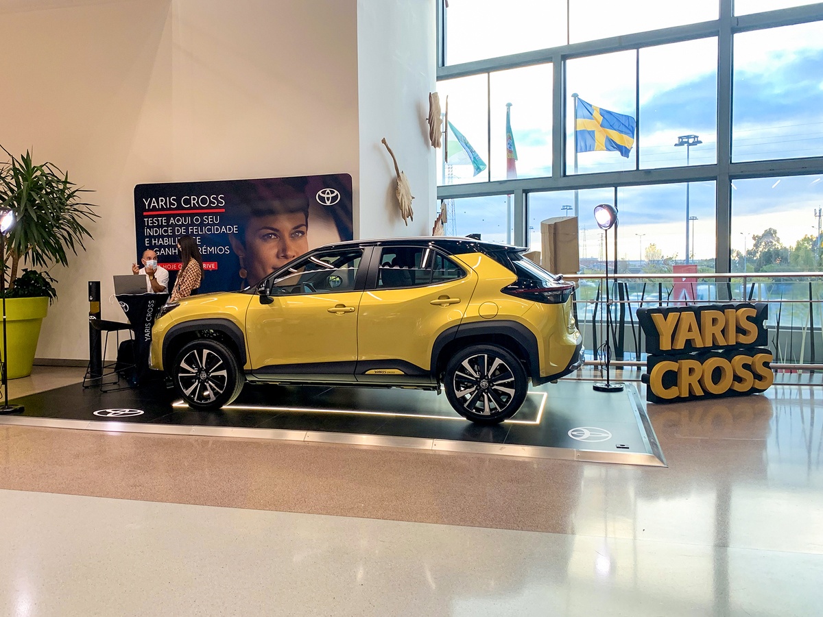 Stand de ativação Yaris Cross
