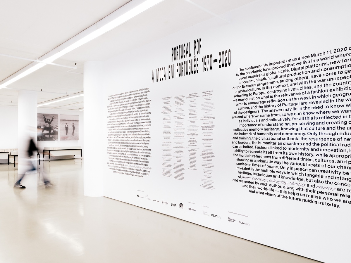 Exposição “Portugal Pop – A Moda em Português. 1970-2020”